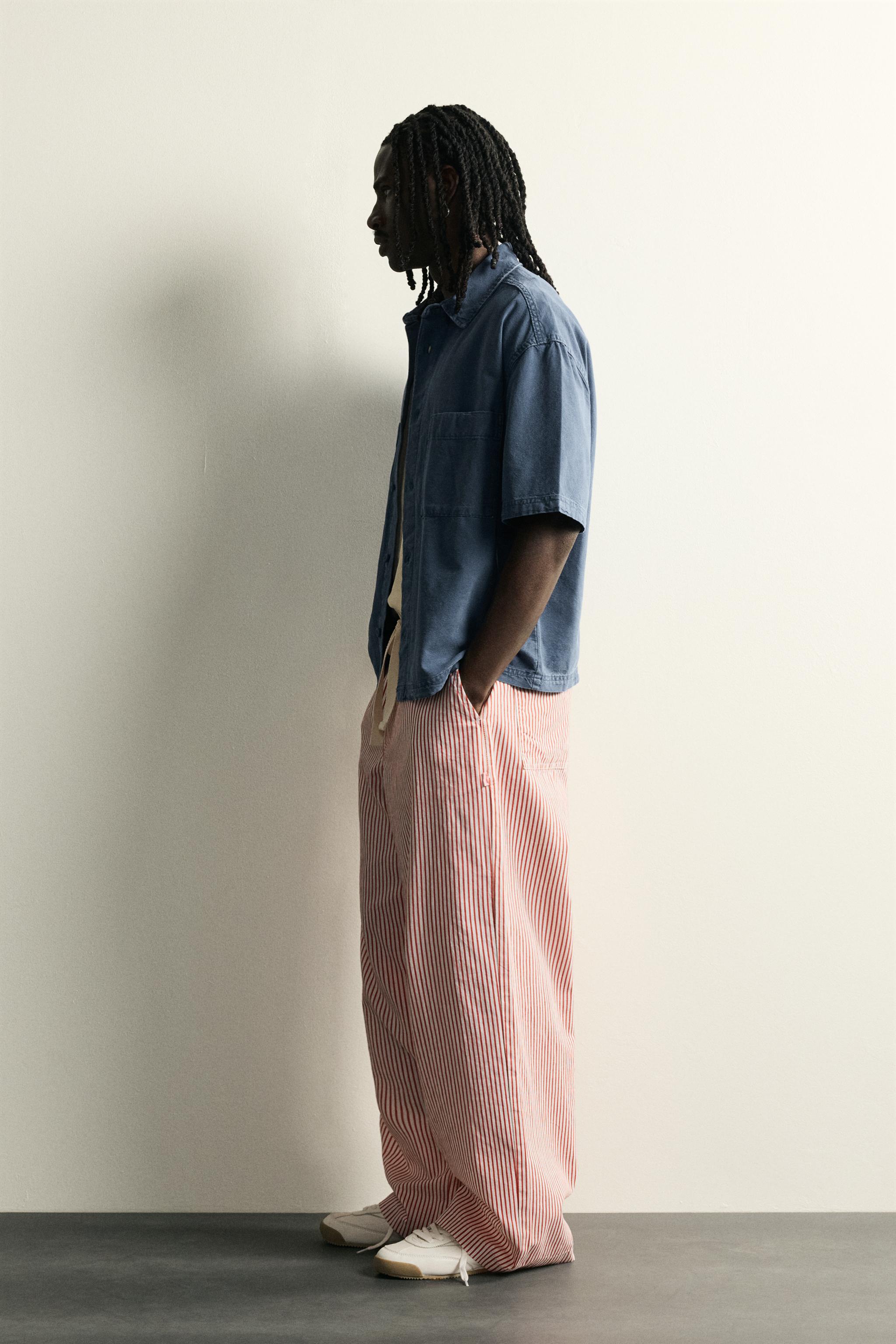CONTRASTING RELAXED FIT SHIRT